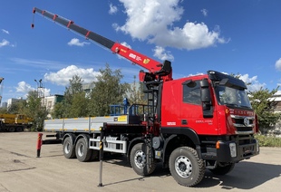 HONGYAN GENLYON SAIC-IVECO 8×4 (МРМ 40т) КМУ UMM 816T (8т)